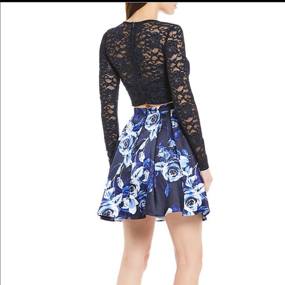 Homecoming 2 piece dress | Sequin Hearts - Picture 2 of 12